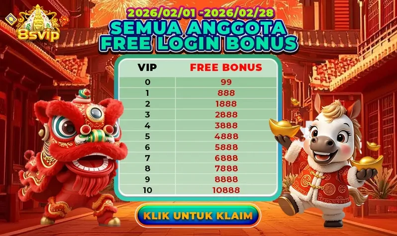 SEMUA ANGGOTA FREE LOGIN BONUS